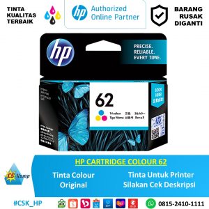 HP CARTRIDGE COLOUR 62