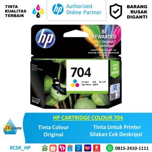 HP CARTRIDGE COLOUR 704