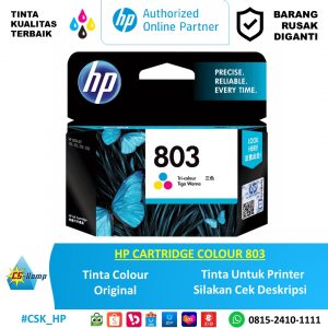 HP CARTRIDGE COLOUR 803