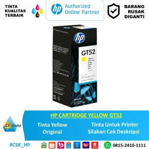 HP CARTRIDGE YELLOW GT52