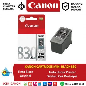 CANON CARTRIDGE MINI BLACK 830