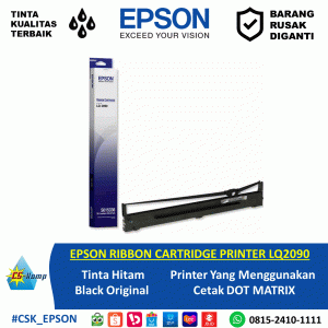 EPSON RIBBON CARTRIDGE PRINTER LQ2090 BLACK ORIGINAL