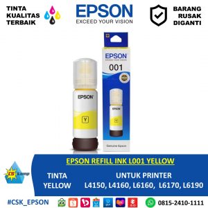 EPSON REFILL INK L001 YELLOW