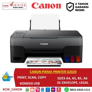CANON PIXMA PRINTER G2020 | Print | Scan | Copy | USB
