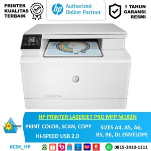 HP PRINTER LASERJET PRO MFP M182N | Print Color | Scan | Copy | Network | USB