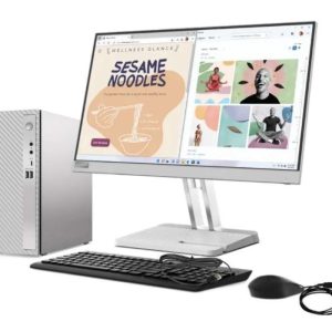 PC DESKTOP LENOVO IC3 07IRB8 - 90VT00DNID (CLOUD GREY) - INTEL CORE I3-13100 - RAM 4GB - SSD 256GB