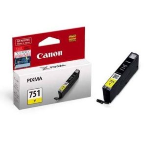 CANON CARTRIDGE TINTA CLI-751 COLOR YELLOW ORIGINAL
