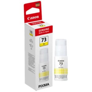 CANON BOTTLE TINTA GI-73 COLOR YELLOW ORIGINAL