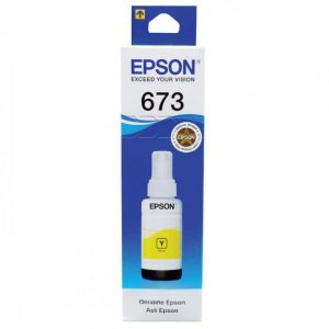 EPSON TINTA BOTOL T6735 LIGHT YELLOW Original